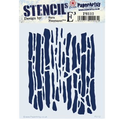 PaperArtsy E³ Stencil - Sara Naumann  {ESN} 112 - PS112