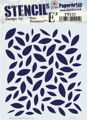 PaperArtsy E³ Stencil - Sara Naumann  {ESN} 123 - PS123