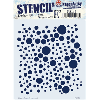 PaperArtsy E³ Stencil - Sara Naumann  {ESN} 145 - PS145
