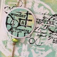 PaperArtsy E³ Stencil - Sara Naumann {ESN} 204 - PS204