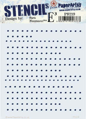 PaperArtsy E³ Stencil - Sara Naumann  {ESN} 219 - PS219