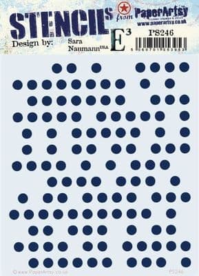 PaperArtsy E³ Stencil - Sara Naumann  {ESN} 246 - PS246