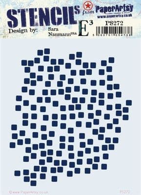 PaperArtsy E³ Stencil - Sara Naumann  {ESN} 272 - PS272
