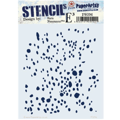PaperArtsy E³ Stencil - Sara Naumann  {ESN} 296 - PS296