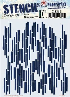 PaperArtsy E³ Stencil - Sara Naumann {ESN} 362 - PS362