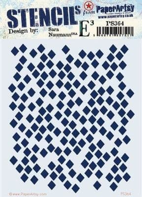 PaperArtsy E³ Stencil - Sara Naumann {ESN} 364 - PS364