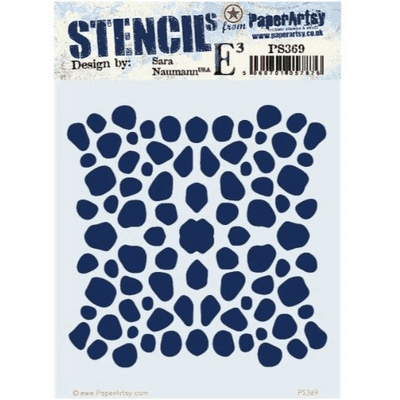 PaperArtsy E³ Stencil - Sara Naumann {ESN} 369 - PS369