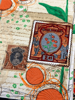 PaperArtsy Eclectica E³ Gwen Lafleur 49 Mounted Rubber Stamp Set - EGL49