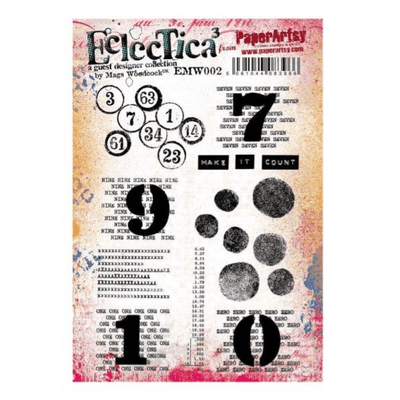 PaperArtsy Eclectica E³ Mags Woodcock 02 Mounted Rubber Stamp Set - EMW002