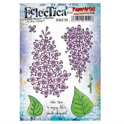 PaperArtsy Eclectica E³ Mounted Rubber Stamp Set - Kay Carley 29 - EKC29
