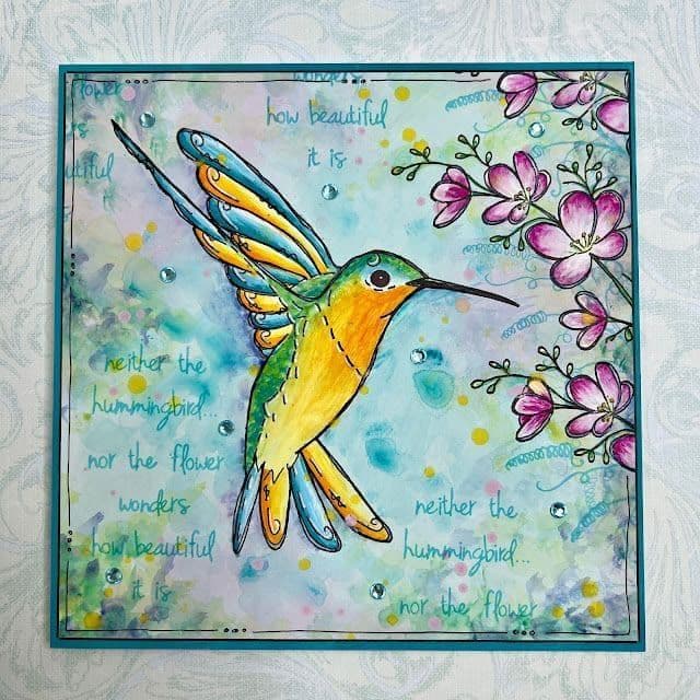 PaperArtsy Eclectica E Mounted Rubber Stamp Set - Kay Carley 69 - EKC69
