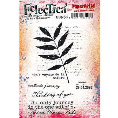 PaperArtsy Eclectica E³ Mounted Rubber Stamp Set - Sara Naumann 50 - ESN50