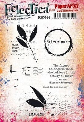 PaperArtsy Eclectica E³ Sara Naumann 44 - ESN44