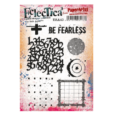 PaperArtsy Eclectica E³ Seth Apter 43 Mounted Rubber Stamp Set - ESA43