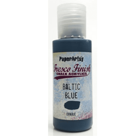Paperartsy Fresco Finish Chalk Paint - Baltic Blue