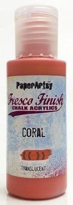 Paperartsy Fresco Finish Chalk Paint - Coral