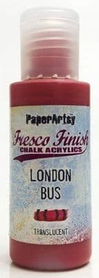 Paperartsy Fresco Finish Chalk Paint - London Bus