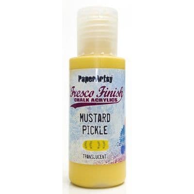 Paperartsy Fresco Finish Chalk Paint - Mustard Pickle
