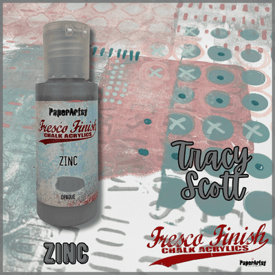 Paperartsy Fresco Finish Chalk Paint - Zinc {Tracy Scott}