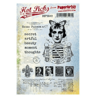 PaperArtsy Hot Picks 2602 EZ Mount stamp - HP2602