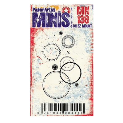 PaperArtsy Ink and the Dog Rubber Stamp Mini 138 - MN138