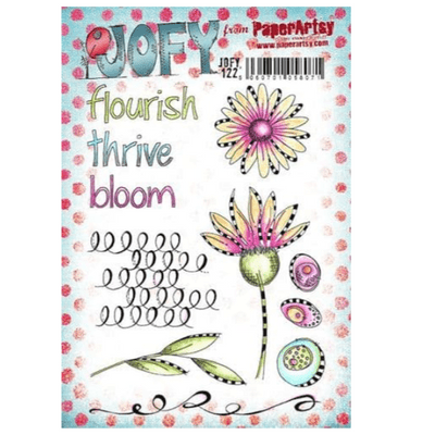 PaperArtsy JOFY Collection 122 Mounted Rubber Stamp Set - JOFY122