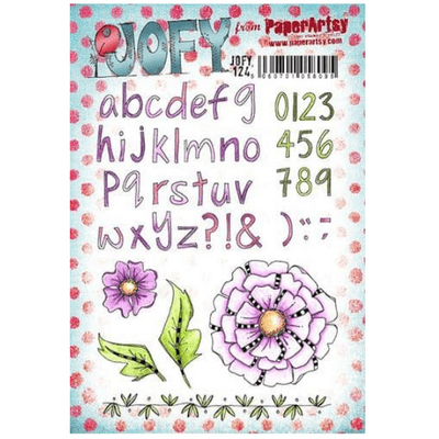 PaperArtsy JOFY Collection 124 Mounted Rubber Stamp Set - JOFY124