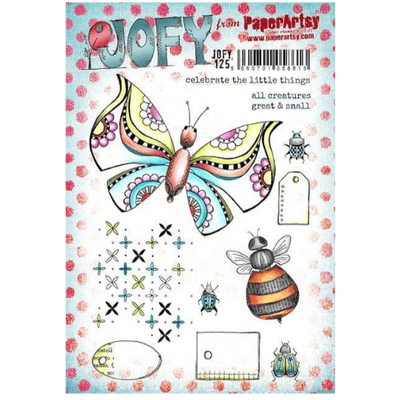 PaperArtsy JOFY Collection 125 Mounted Rubber Stamp Set - JOFY125