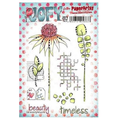 PaperArtsy JOFY Collection 127 Mounted Rubber Stamp Set - JOFY127