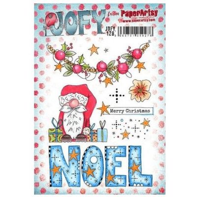 PaperArtsy JOFY Collection 128 Mounted Rubber Stamp Set - JOFY128