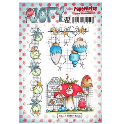 PaperArtsy JOFY Collection 130 Mounted Rubber Stamp Set - JOFY130