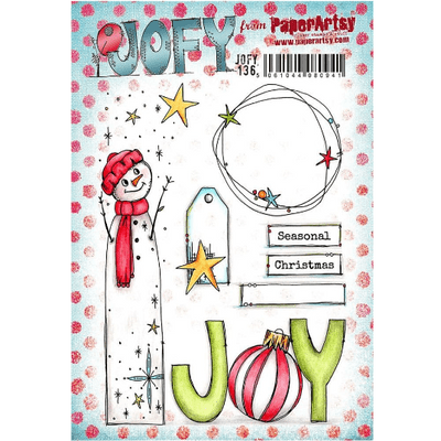 PaperArtsy JOFY Collection 136 Mounted Rubber Stamp Set - JOFY136