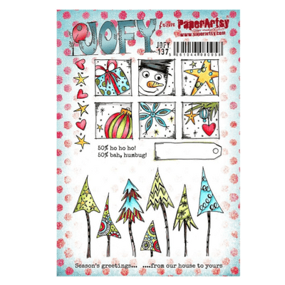 PaperArtsy JOFY Collection 137 Mounted Rubber Stamp Set - JOFY137