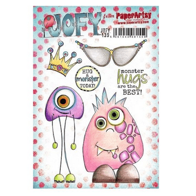 PaperArtsy JOFY Collection 139 Mounted Rubber Stamp Set - JOFY139