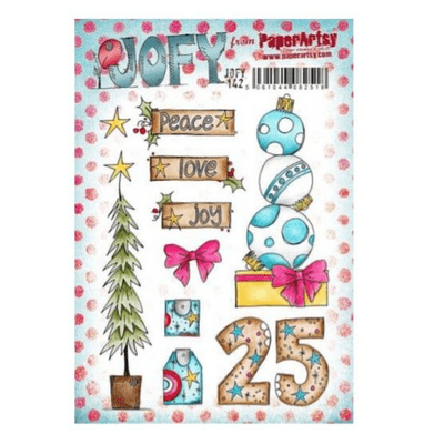 PaperArtsy JOFY Collection 142 Mounted Rubber Stamp Set - JOFY142