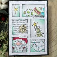 PaperArtsy JOFY Collection 144 Mounted Rubber Stamp Set - JOFY144