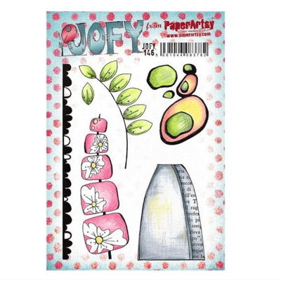 PaperArtsy JOFY Collection 146 Mounted Rubber Stamp Set - JOFY146