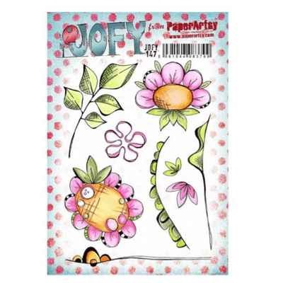 PaperArtsy JOFY Collection 147 Mounted Rubber Stamp Set - JOFY147
