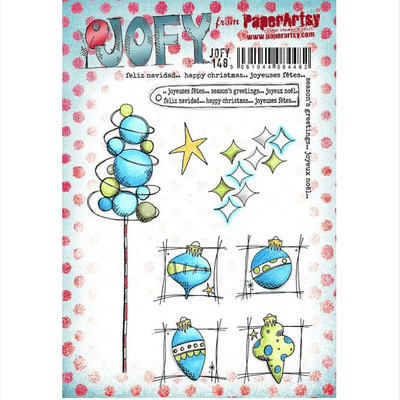 PaperArtsy JOFY Collection 148 Mounted Rubber Stamp Set - JOFY148