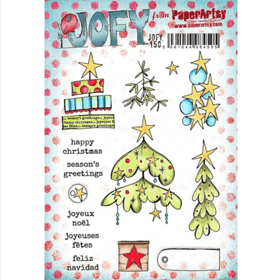PaperArtsy JOFY Collection 150 Mounted Rubber Stamp Set - JOFY150