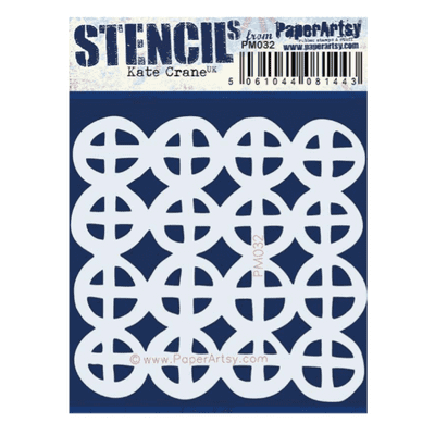 PaperArtsy Mini Stencil - Kate Crane 032 - PM032