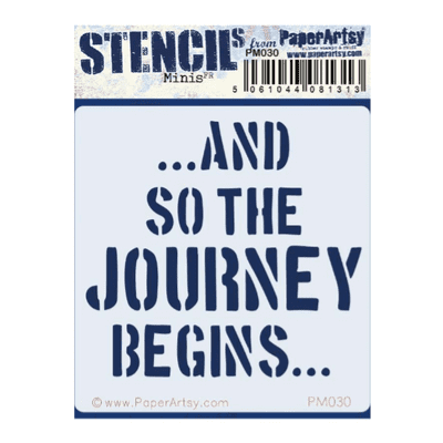 PaperArtsy Mini Stencil - Sara Naumann 030 - PM030