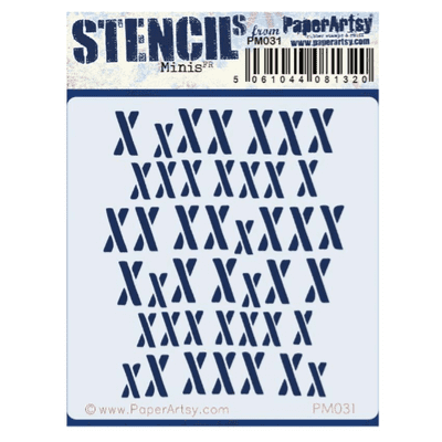 PaperArtsy Mini Stencil - Sara Naumann 031 - PM031