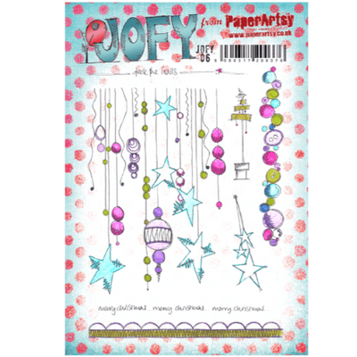PaperArtsy Mounted Rubber Stamp Set JOFY Collection 06 - JOFY06