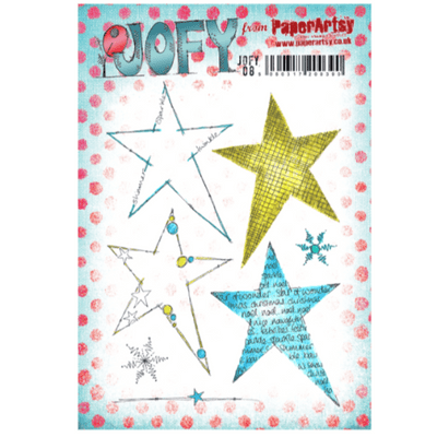 PaperArtsy Mounted Rubber Stamp Set JOFY Collection 08 - JOFY08