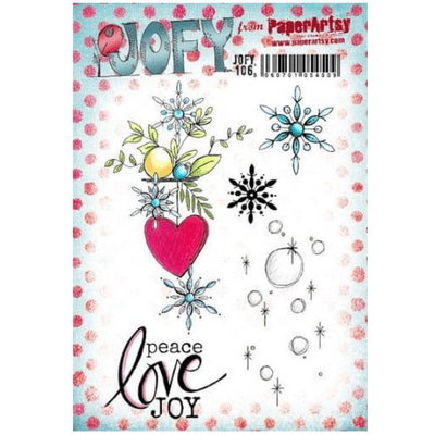 PaperArtsy Mounted Rubber Stamp Set JOFY Collection 106 - JOFY106
