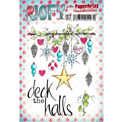 PaperArtsy Mounted Rubber Stamp Set JOFY Collection 107 - JOFY107