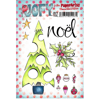 PaperArtsy Mounted Rubber Stamp Set JOFY Collection 108 - JOFY108