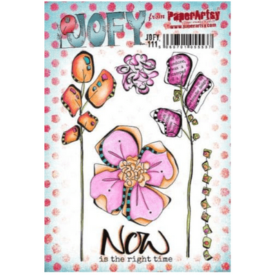 PaperArtsy Mounted Rubber Stamp Set JOFY Collection 111 - JOFY111