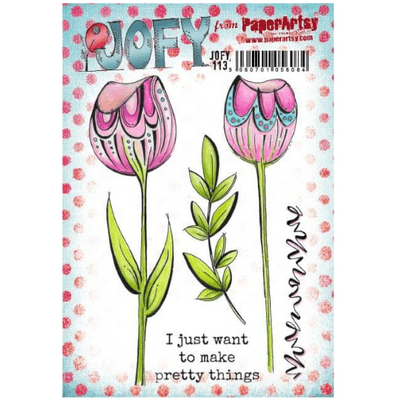 PaperArtsy Mounted Rubber Stamp Set JOFY Collection 113 - JOFY113